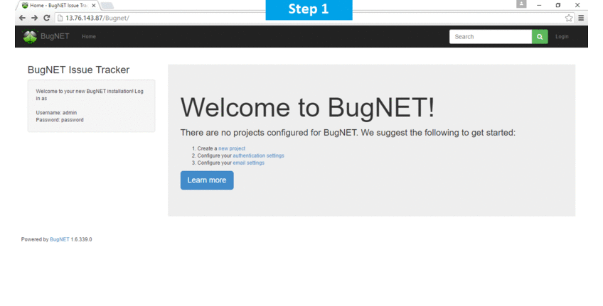 step by step instructions to setup bugnet on cloud on google cloud aws azure